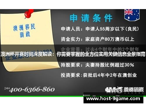 澳洲杯开赛时间深度解读：你需要掌握的全方位实用关键信息全景指南